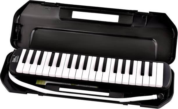 BLUEBERRY BM37K Melodica 37 Keys Soprano Air Piano Instrument with Mouthpiece & Case