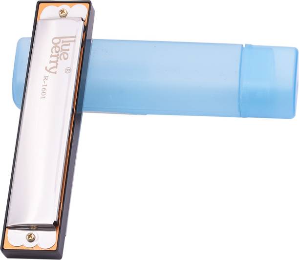 BLUEBERRY R-1601 Harmonica for Beginners,Harmonica for kids,16 Holes 20 Tunes Mouth Organ