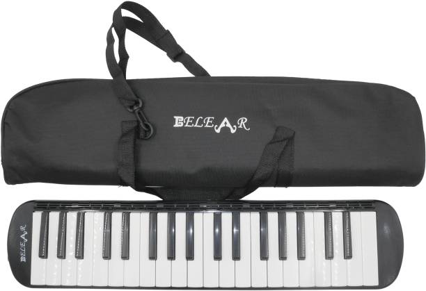 swan7 37 Key Piano Style Black Melodica