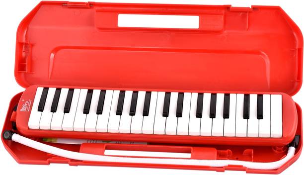 BLUEBERRY BM37K, Melodica 37 Keys Piano Soprano Style with Mouthpiece & Hard ABS Case