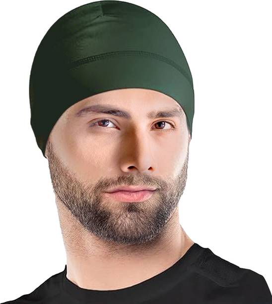 Bismaadh Skull Cap Helmet Liner & Running Beanie for Men, Winter Running Hat,