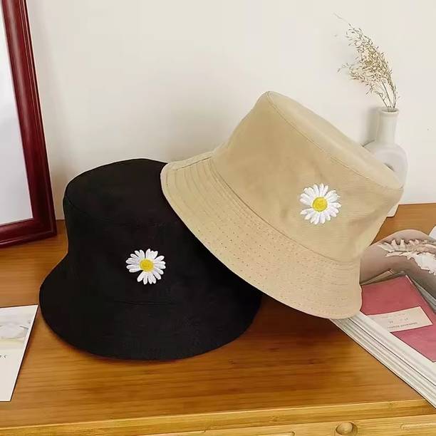 Mopslik Reversible Bucket Hat Fisherman Hat Summer Hat for Men and Women
