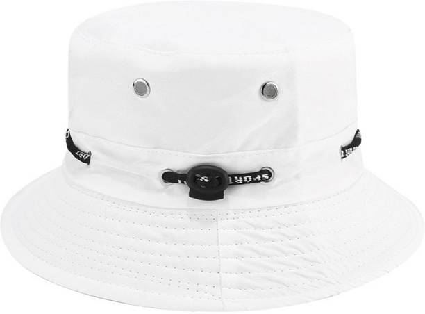 Missby Unisex Adults Cotton Adjustable Beach Bucket Sun Hat
