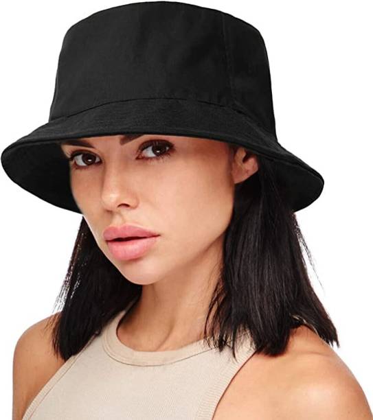 Zonkar Cotton Bucket and Beach hat for Women, Sun Protection Round hat for Men