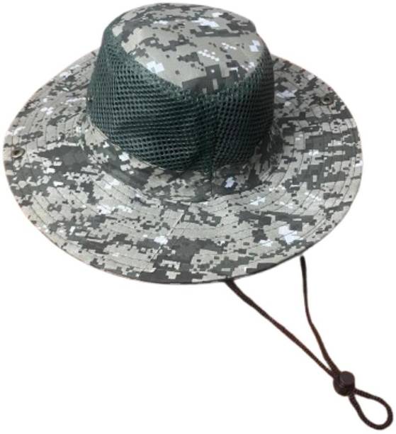 Zonkar Unisex Cotton Classic Camouflage Hat Summer Sun Protection Packable Beach Hat