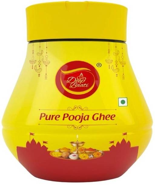 Deep Baati Pure Pooja Non Edible Ghee Pack Of 1 For Festivals, Lamp, Wicks & Batti