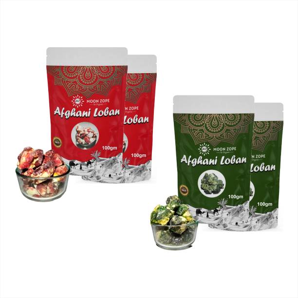 MOON ZOPE Afghani Loban Dhoop Pooja | Premium Loban 400 gm | Negativity Remover