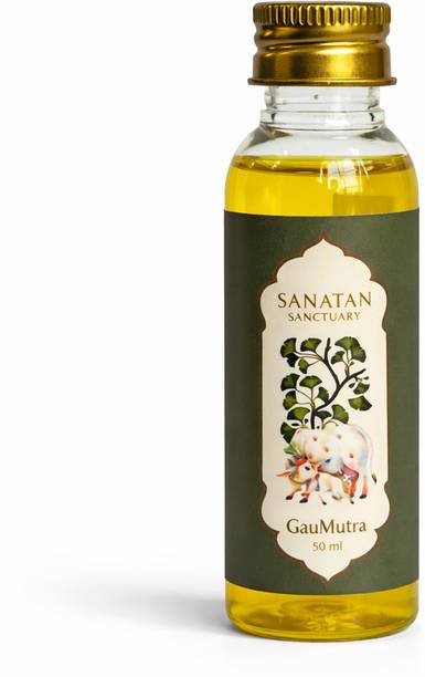 sanatan sanctuary Gaumutra/Cow Urine Pack of 1 (50 ml) | Cow Urine for Pooja