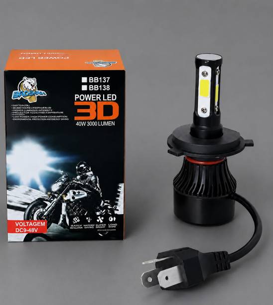 AIA.FAB LED Headlight for Universal For Bike, Universal For Car