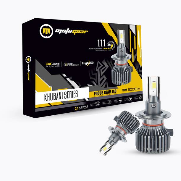 MOTOGEAR LED Headlight for Universal For Car, Universal For Bike Universal For Car