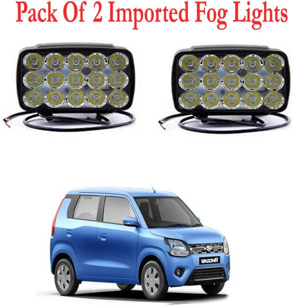 ROYAL AUTO MART Waterproof Imported High Power Fog Lights for Car & Vehicles-L4_101 Fog Lamp Car, Van, Motorbike, Truck LED for Maruti Suzuki (12 V, 30 W)