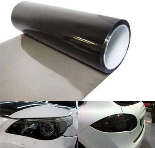 SIA VENDORS Self Adhesive Car Bike Headlight Tint Headlight Auto Taillight Fog Headlight Vinyl Film