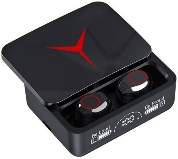 Payal Earbuds M90 PRO Bluetooth Headset (Black, True Wireless) Portable Headphone Amplifier