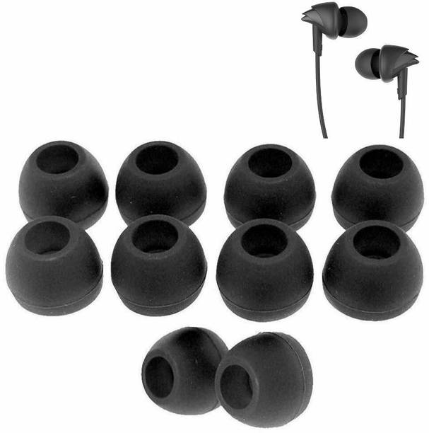 Crysendo Soft Silicone Rubber Eartips For Boat Bassheads 100, 102, 152, 225, 242 Over The Ear Headphone Cushion