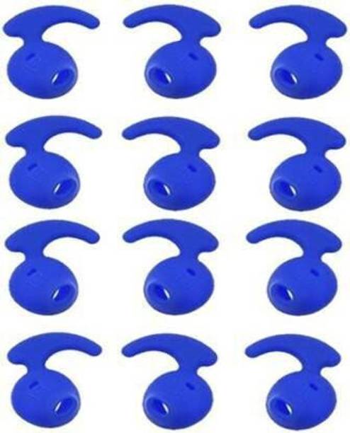 BUMTECH 12 Pcs (6 Pair) S7 Earbuds Anti-Slip Silicone Replacement Ear Tips In The Ear Headphone Cushion (Pack of 10, Blue) Silicone replacement In The Ear Headphone Cushion (Pack of 6, Blue) In The Ear Headphone Cushion