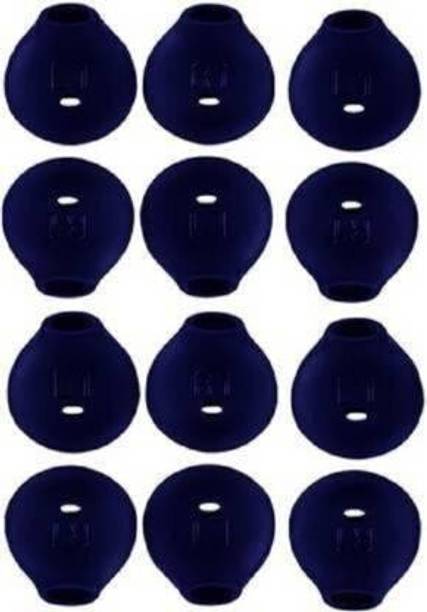 BUMTECH 12 pcs earbuds for samsung level u earbuds Silicone replacement In The Ear Headphone Cushion (Pack of 12, Black) In The Ear Headphone Cushion