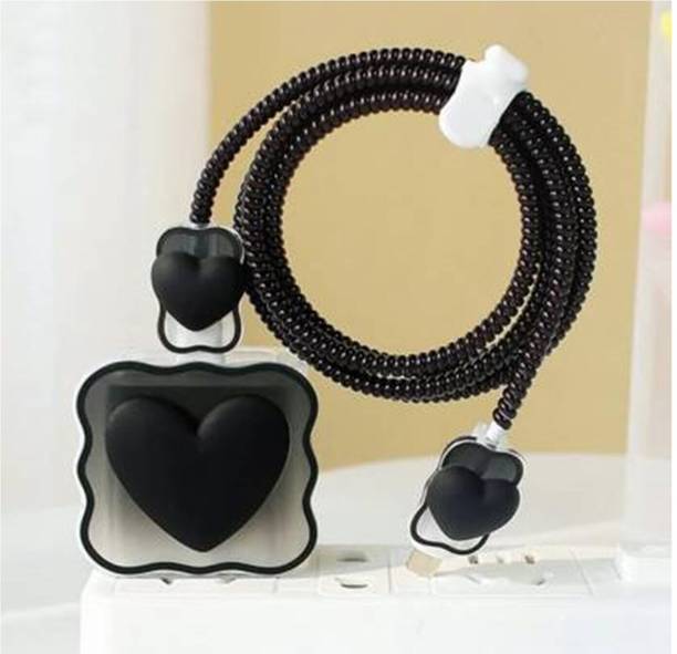MOBISINGH Silicone Pull String Headphone Case For Compatible with Apple 20W Adapter