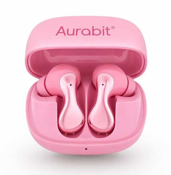 Aurabit SuperPods Earbuds High Bass Audio, 48Hrs Playtime With ASAP Charge-14 Bluetooth