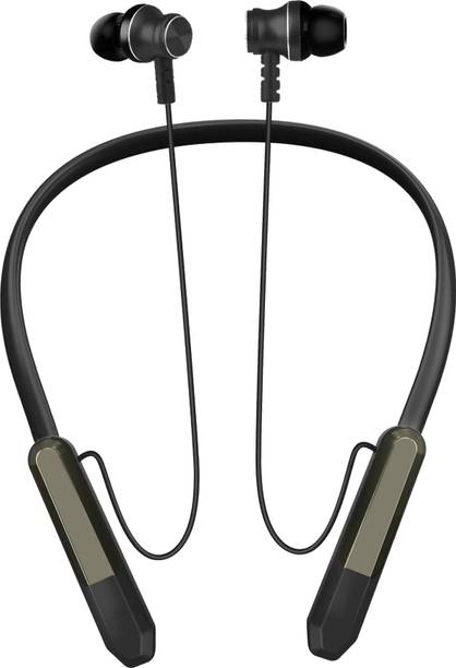 BVEXO KKR 29 Rock - 48 Hour Playtime Bluetooth Headphone Neckband Earphone (Black7) Bluetooth Gaming