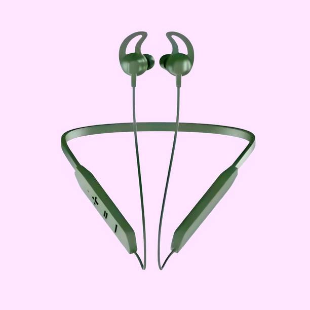 Clairbell Bluetooth Headset Neckband with mic BT-Max 30H Playtime & Calling VibrationP35 Bluetooth