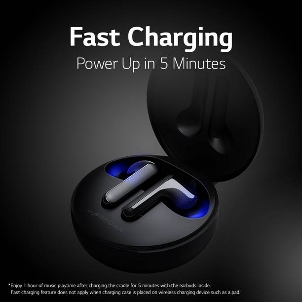 LG FN5U, Noise Isolation, UV Nano, IPX4, 18 Hrs Battery, Merdian Sound Bluetooth Headset