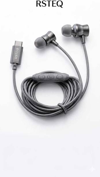 RSTEQ C Type Magnetic Wired Earphone With ENC Mic Dolby HD Sound & Button Control003 Wired Gaming