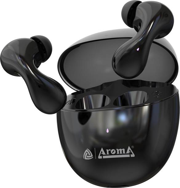 Aroma TWS23 Upto 50Hr Playtime*, Dual Paring, BT V5.3, Fast Charging, Heavy Bass Bluetooth