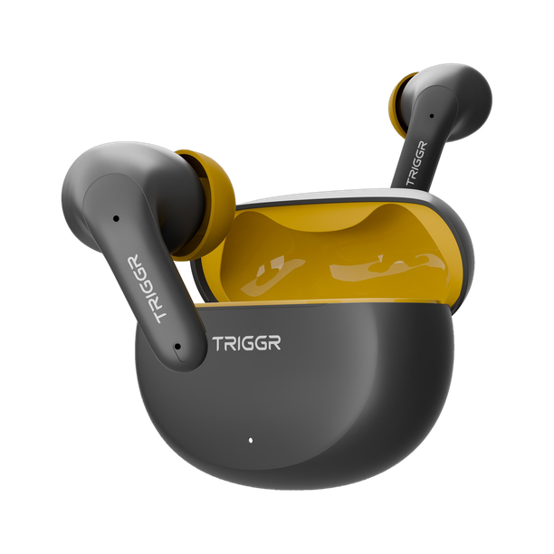 TRIGGR Ultrabuds N3 with Crisp Calling, 50H Playtime, 13mm Drivers, BassXpand Bluetooth