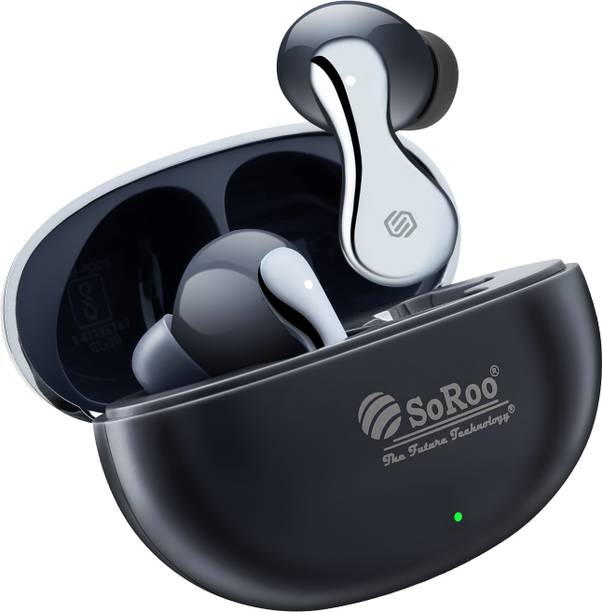 SoRoo Vibepods TWS Earbuds with ANC+ENC, 48H Playback & Crystal Clear Calling Bluetooth