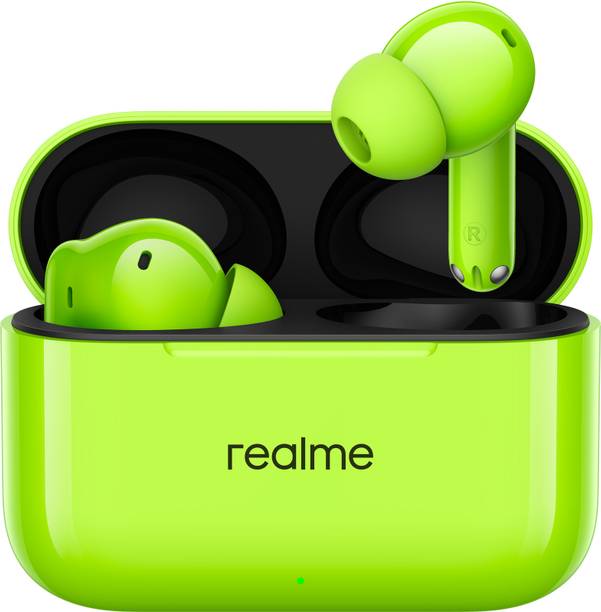 realme T200 Hi-Res with 32dB ANC,12.4mm driver Quad Mic,50 Hrs Playback,BT5.4,IP55 Bluetooth
