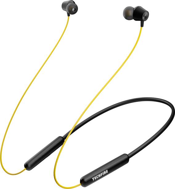 TECHFIRE Buds WirelesNeo with Type-C Fast Charge & Bass Boost+ earbuds Bluetooth