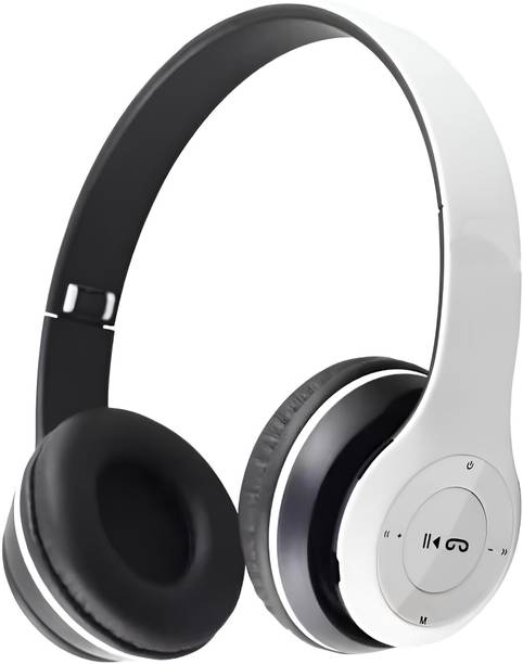 F FERONS Wireless Lightweight Foldable Adjustable Supported - Sd Card,Aux Cable, Sports Bluetooth