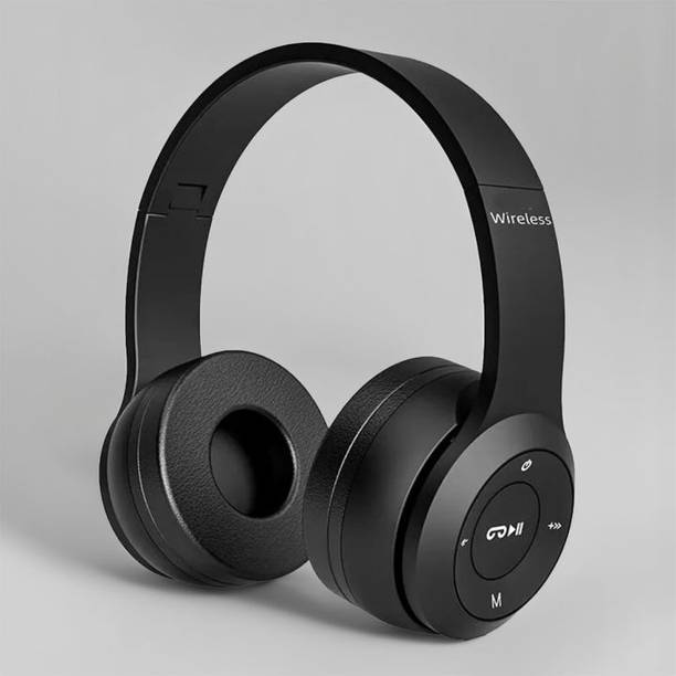 BUFONA High Bass Wireless Earphone BT Sports Headphones with Fm,Memory Card Support Bluetooth