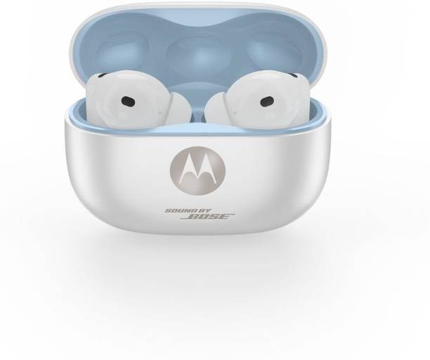 MOTOROLA Buds 2 plus Sound by Bose, Adaptive 55dB ANC, Dual Drivers,Hi-Res,LHDC+LDAC,IP54 Bluetooth