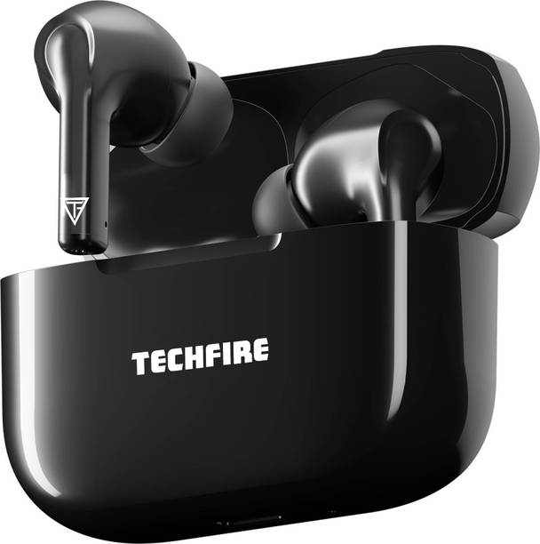 TECHFIRE 161 Earbuds with 100 HRS Playtime,(50ms Low Latency), Bluetooth v5.3 Bluetooth