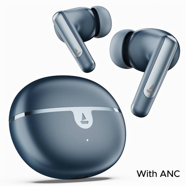 boAt Airdopes 161 ANC Elite w/ ANC, 50 HRS Playback, ASAP Charge & ENx Technology Bluetooth