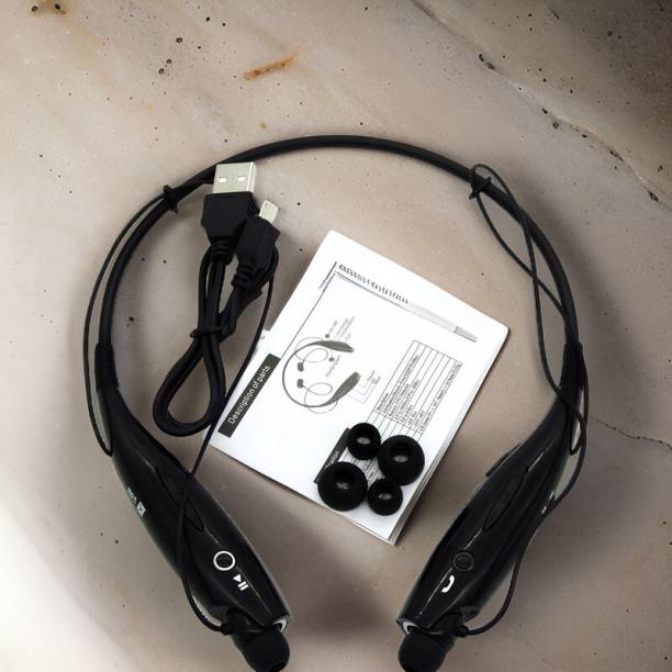 YAROH D83_HBS 730 Wireless Sport Neckband Bluetooth Headphones with Mic Bluetooth Headset