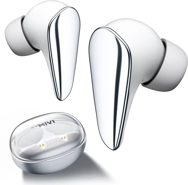 Mivi DuoPods Tune ,70H, 3D Soundstage, AI-ENC, BT v5.3 with AAC earbuds Bluetooth