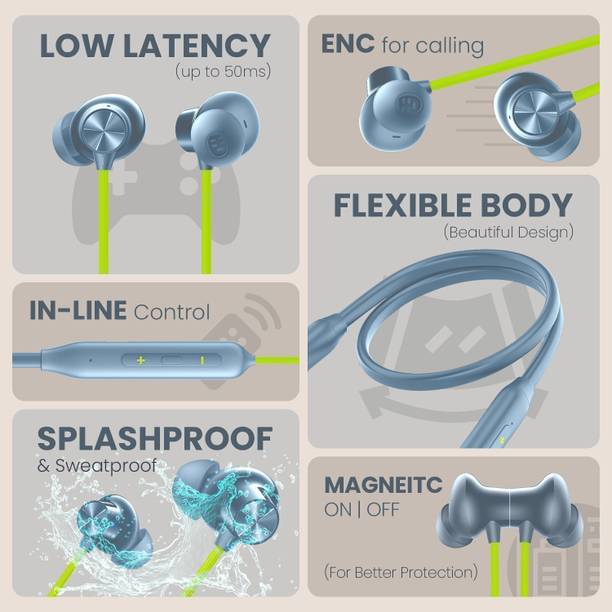 CIHYARD Bulles C2 - MAGNETIC POWER OFF/ON 48Hr Playtime Headphone Neckband27 Bluetooth