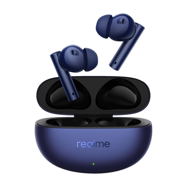 realme Buds Air 5 with 50dB ANC, 12.4mm Dynamic Bass Driver and upto 38 hours Playback Bluetooth