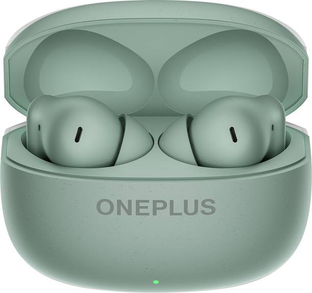 OnePlus Nord Buds 4 TWS Earbuds with 52dB Real-time ANC, 12mm Titanium-coated Drivers Bluetooth