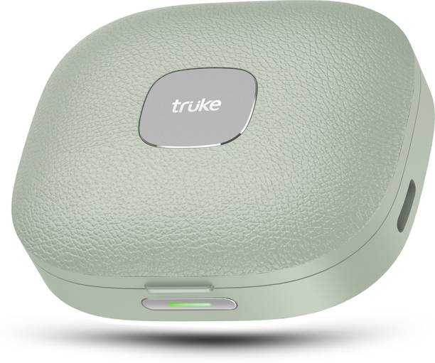 truke Mega 9 Buds w/ 24-bit Spatial Sound, 70H battery, Leather finish, 13mm Speakers Bluetooth