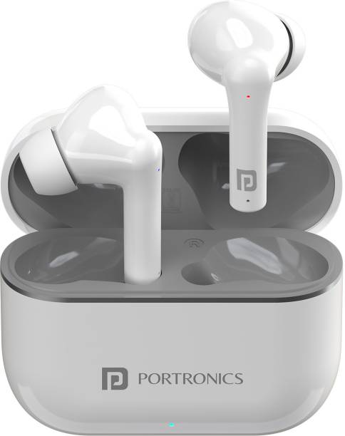 Portronics Harmonics Twins S6 Smart TWS Earbuds with 50Hrs Playtime Bluetooth Headset