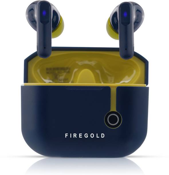 FIREGOLD Supreme Tws Hd Stereo Sound With 6 Mics Al Enx & 40hr Playtime Bluetooth