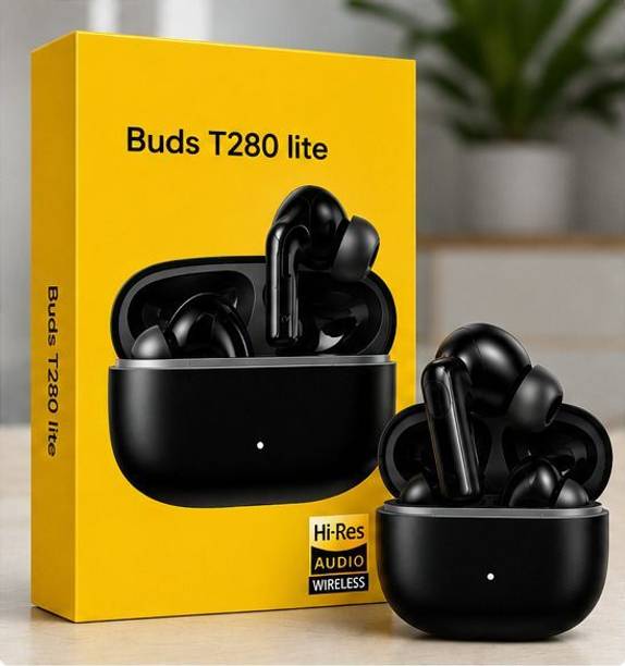Familymart Bluetooth Wireless Earbuds with Charging Case, Touch Control, Deep Bass Sound Bluetooth