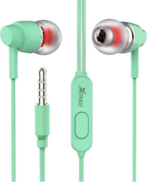 XTOUCH Wired Earphones with Mic and Clear Calling Wired Headset