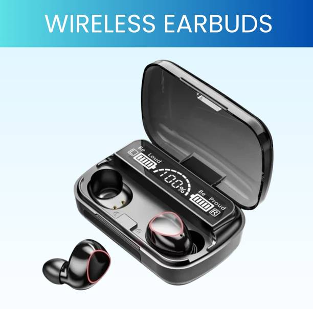 Clairbell M10 Wireless (Earbuds) Power Bank LED Display with Deep Bass Stereo SoundL333 Bluetooth