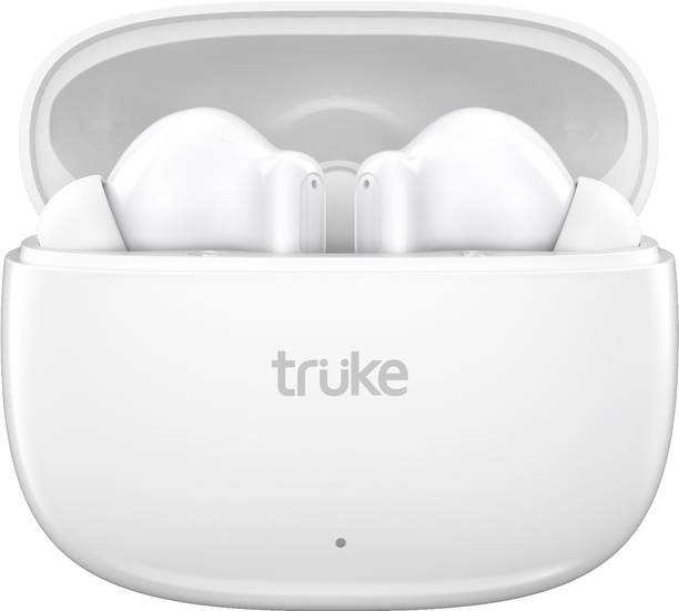 truke Buds Elite with 10mm Driver, 70Hrs Battery, Volume Control, 2-Mic ENC, Game Mode Bluetooth