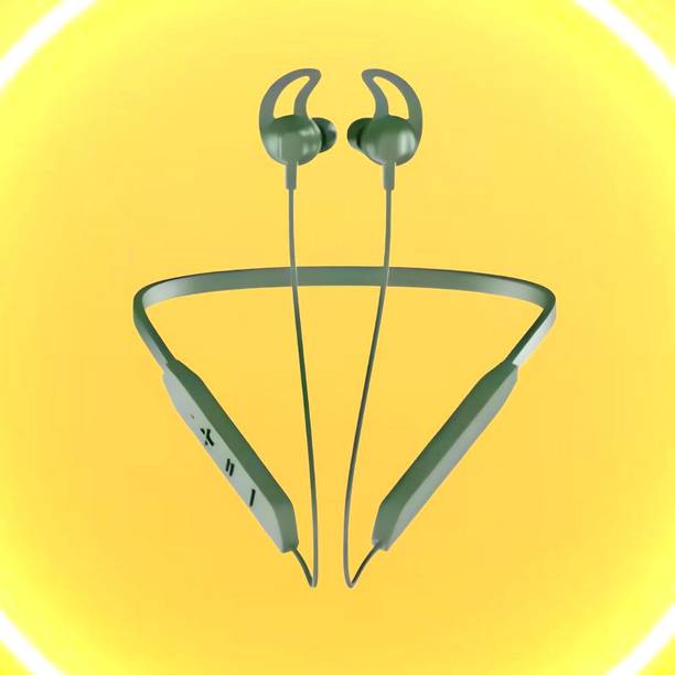 FRONY Bluetooth Headset Neckband with mic BT-Max 30H Playtime & Calling VibrationP334 Bluetooth