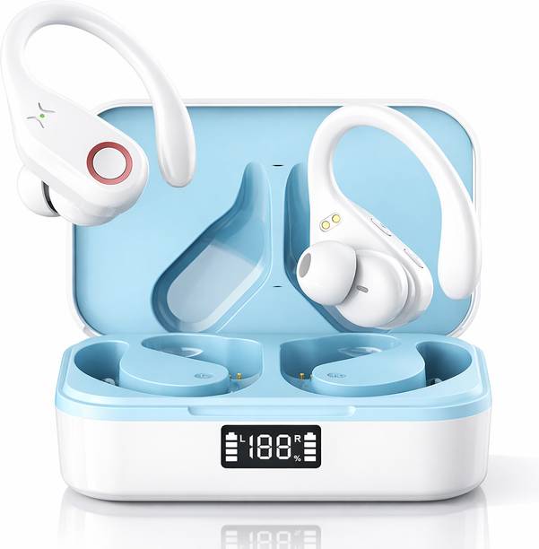 VEHOP YW02 EarHook Wireless Earbuds TWS, ENC Mic for Calls, Designed for Sports, Gym, Bluetooth